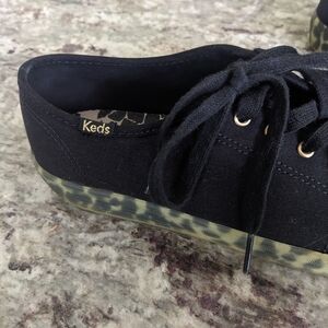 Keds Black Canvas Sneakers